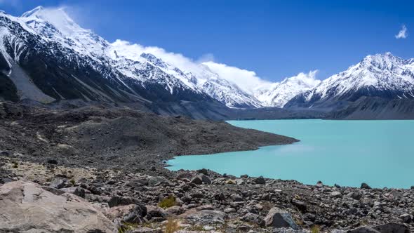 New Zealand Tasman Lake