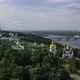 Panorama of the Kyiv city and Kyiv Pechersk Lavra - VideoHive Item for Sale