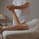 Professional Legs Massage in SPA Salon on the Background of Candles - VideoHive Item for Sale