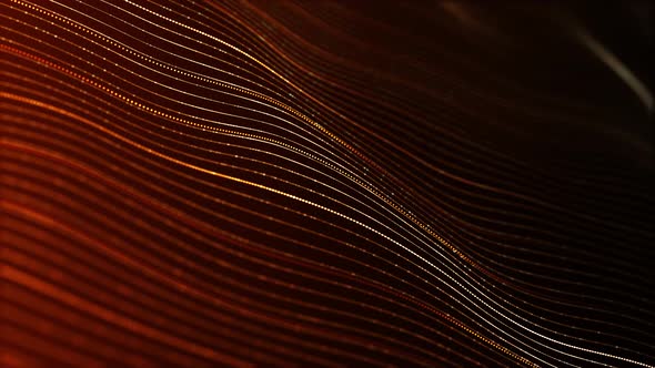 4k Beautiful Waving Lines Background (loopable)