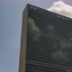 UN building facade with clouds in Manhattan - New York - USA - VideoHive Item for Sale