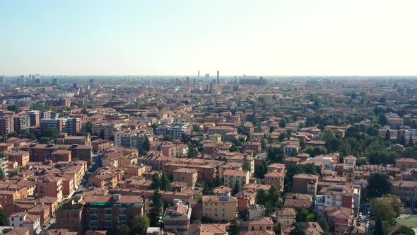 Aerial View of Bologna