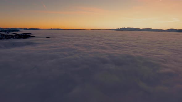 Flying Above The Clouds