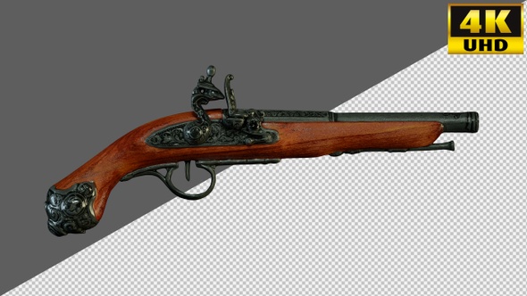 Rifle, Weapons, Guns On Alpha Channel Loops V5