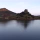 Low to the Lake Footage of Lac Du Salagou in a Cold Beautiful Sunset Shot - VideoHive Item for Sale
