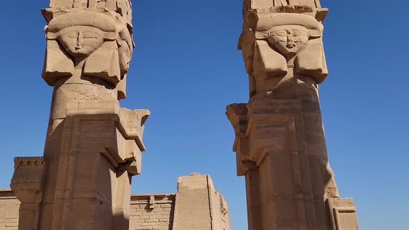 Kalabsha Temple on an island in Nubia next to Lake Nasser, Aswan, Egypt.