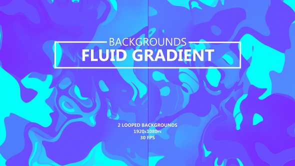 Fluid Blue Gradient Backgrounds