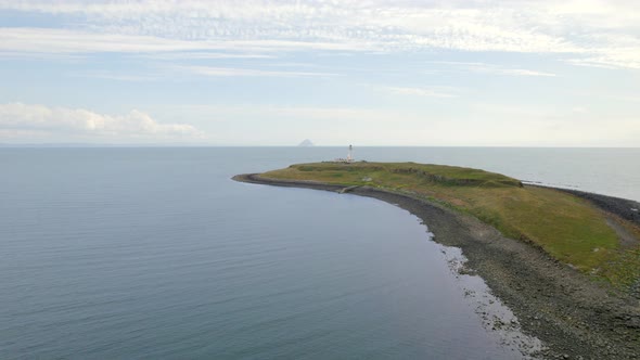 The Isle of Pladda on the South Coast of Arran in Scotland