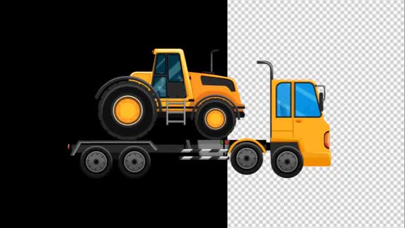 Carrier Truck with Tractor