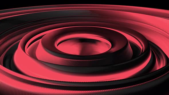 4K Abstract Red Hole Background V2