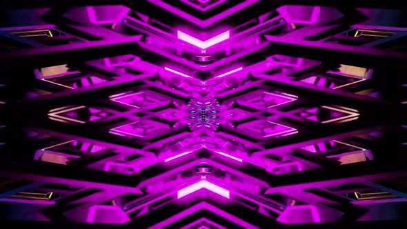 Pink And Purple Vj Loop Background For Party 4K