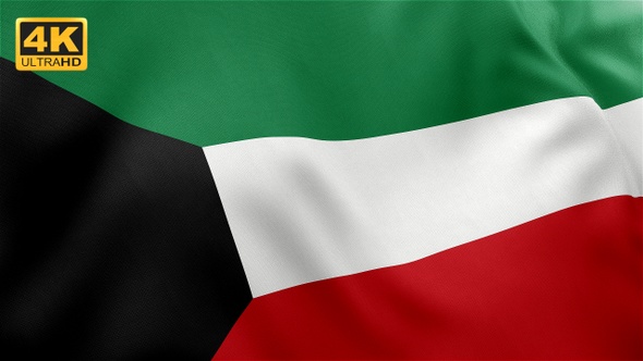 Kuwait Flag - 4K