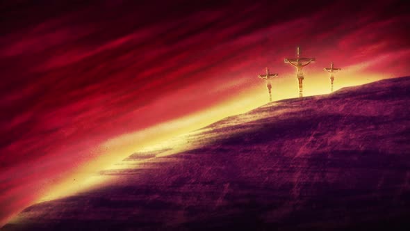 Worship Background The Crucifixion 4 K