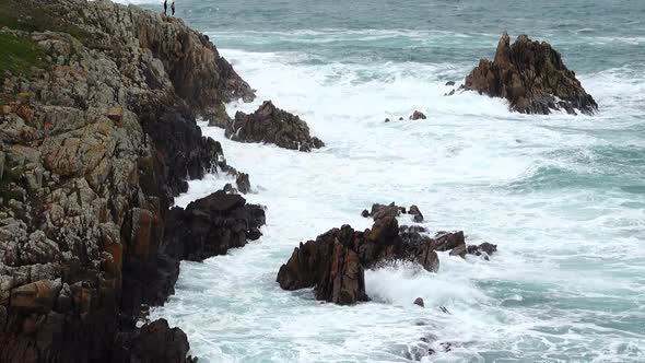 Rocks and Ocean