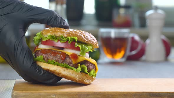 Big Appetizing Burgers