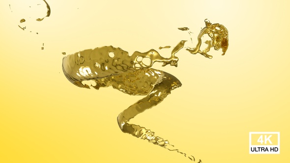 Twisted Liquid Gold Splash V3 alt