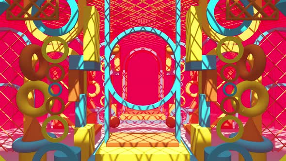 Colorful On Shape Geometry 01 HD