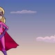 Super Girl Sky Background - VideoHive Item for Sale