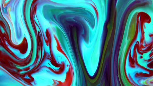 Abstract Colorful Invert Sacral Paint  Exploding Texture 705