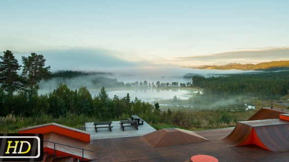 Misty Norwegian Morning