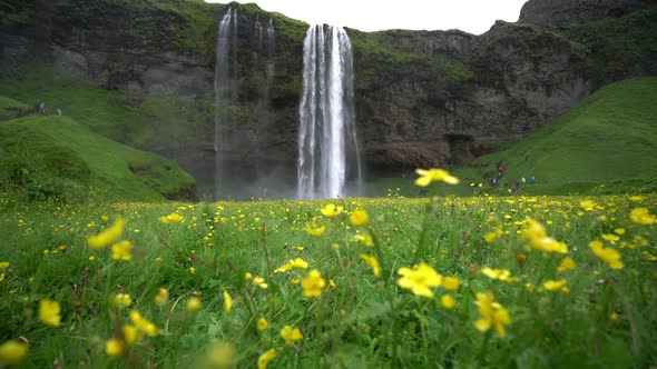 Magical Seljalandsfoss Waterfall in Iceland