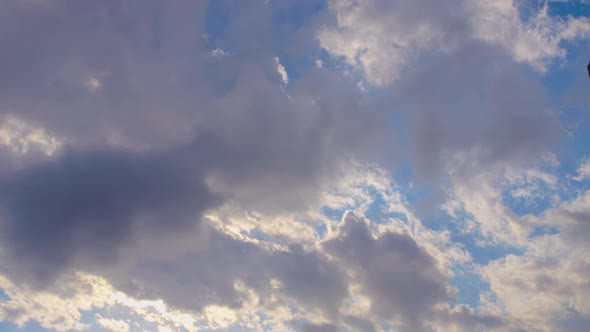 Sky Timelapse cloudy day