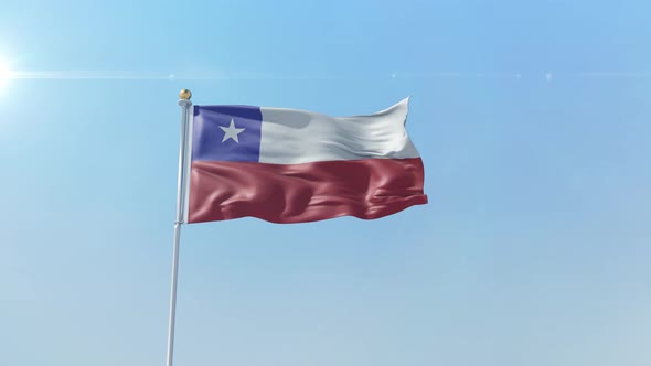 Chile  Flag 