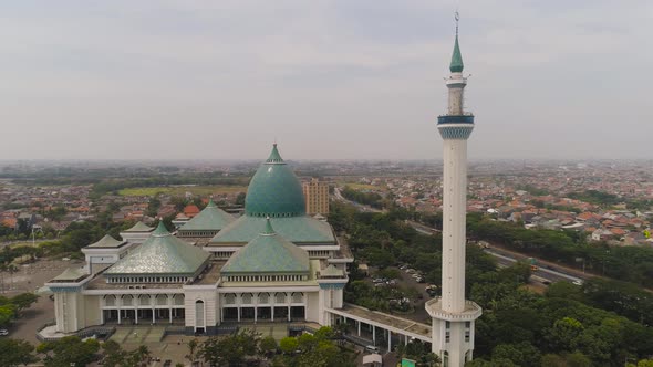 Mosque Al Akbar in Surabaya Indonesia