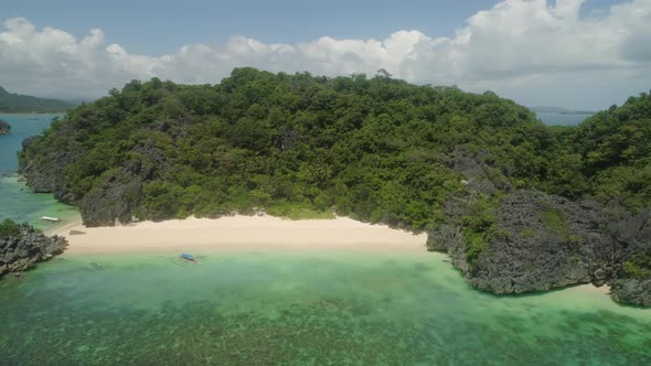 Seascape Caramoan Islands Camarines Sur Philippines