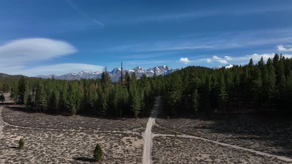 Eastern Sierra Drone Flyover