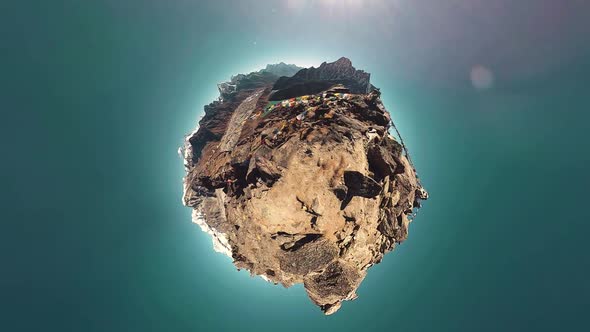 360 VR Gokyo Ri Mountain Top