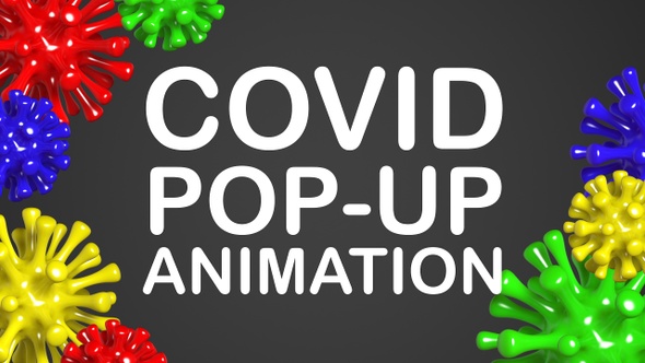 Covid Pop Up Animation