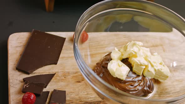 I Cook Nutella Cream with Butter