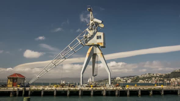 Old crane in Wellington