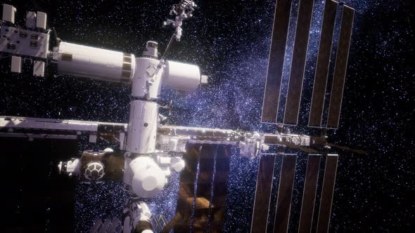 International Space Station in Outer Space alt