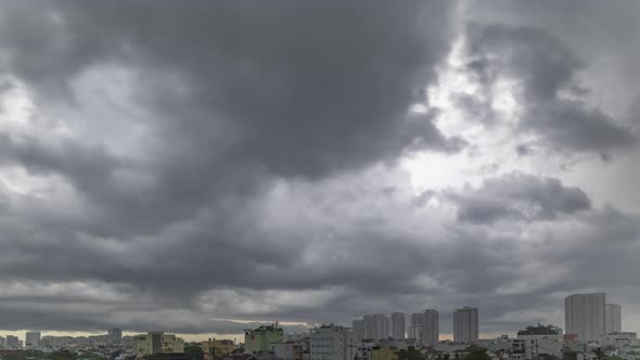 Part 4 of 4 Heavy Rain A series of timelapse videos of an afternoon storm during the wet season in a