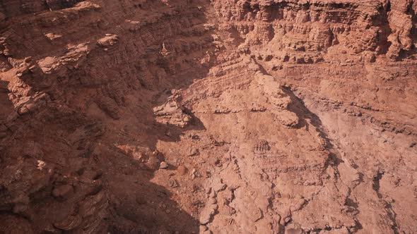 Aerial Panoramic View of Grand Canyon