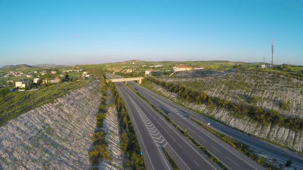 Traffic Cameras Fixing and Recording Movement of Vehicles on Toll Road Section