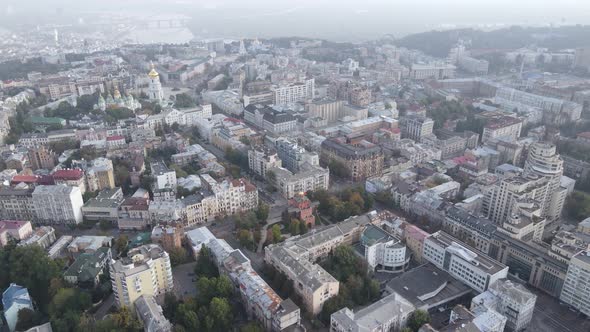 Kyiv - the Capital of Ukraine. Aerial View. Kiev