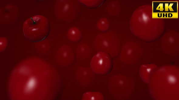 Red Apples Background Loops Pack V1 alt