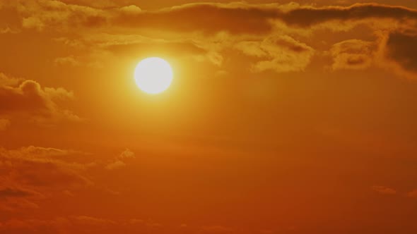 Sunset Time Lapse Clouds