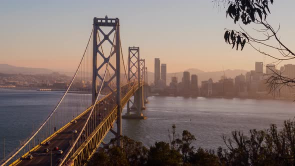 The Bay Bridge In San Francisco