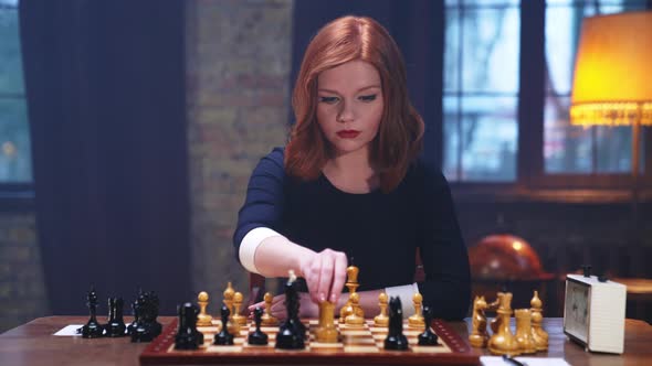Young Queen Checkmate