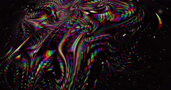 Abstract multicolor twisted animation.Abstract liquid background motion graphic.