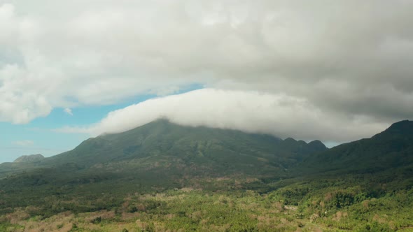 Mountains Covered with Rainforest, Philippines, Camiguin.