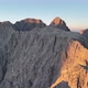 Dolomites mountains peaks on a summer sunrise - VideoHive Item for Sale