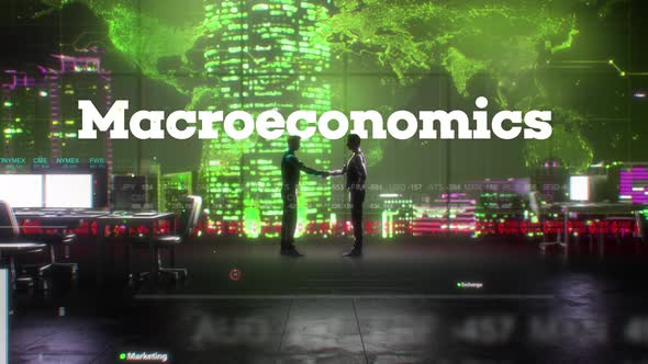 Business Handshake Macroeconomics