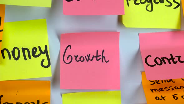 Word Growth on Sticker