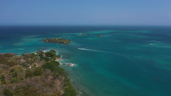 Rosario Islands in Cartagena De Indias Colombia