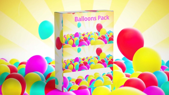 Celebration Balloons  Pack